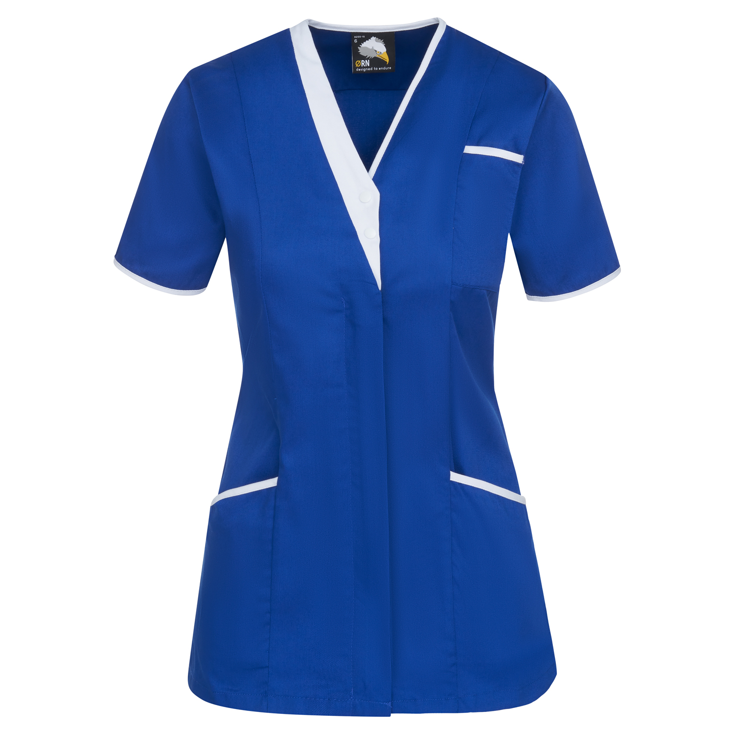 Tonia+V-Neck+Tunic+Royal+With+White+Trim+10