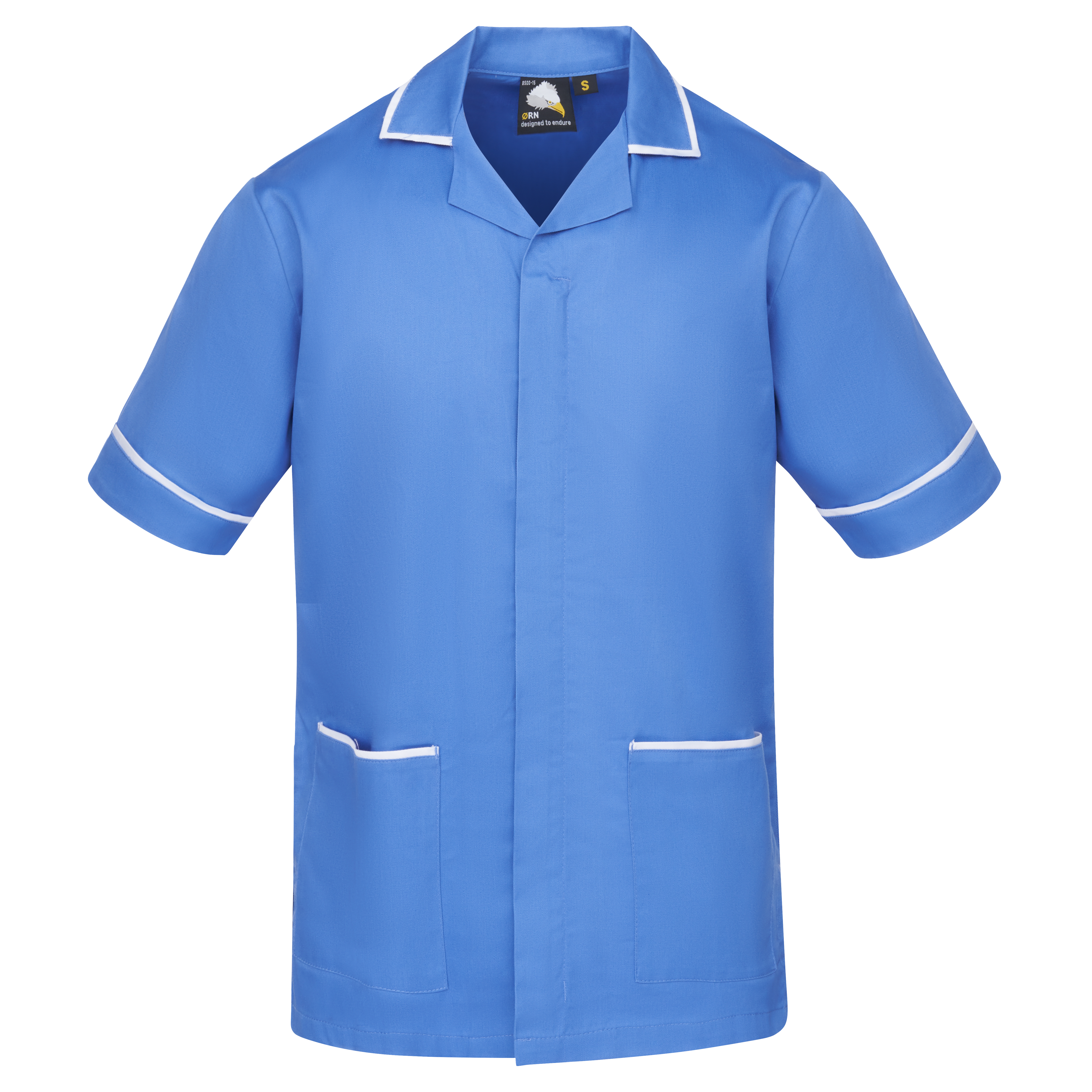 Darwin+Male+Tunic+Hospital+Blue+With+White+Trim+M