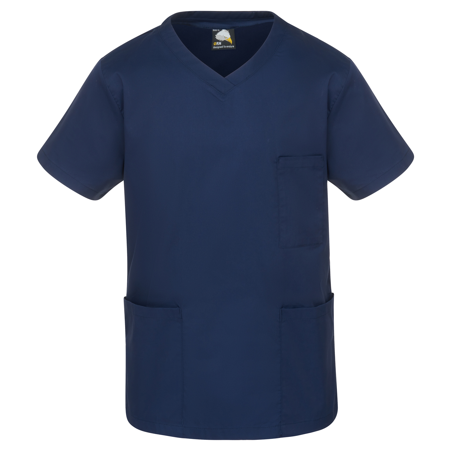 Scrub+Top+Navy+L