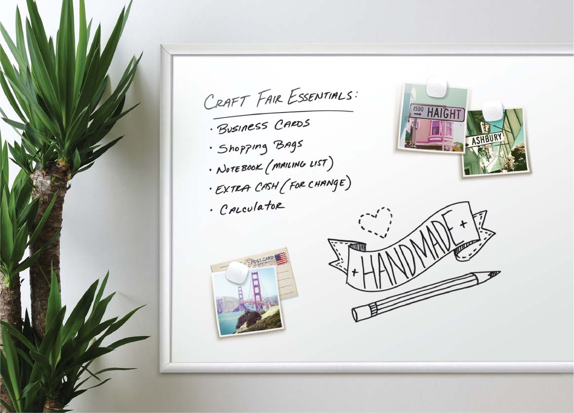 Magnetic+Dry-Erase+Board%2C+48+X+36+Inches%2C+Silver+Aluminum+Frame