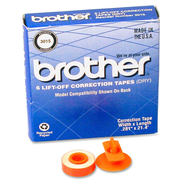 Brother+Universal+Lift-Off+Correction+Tape+for+Daisy+Wheel+Typewriters+6-Pack