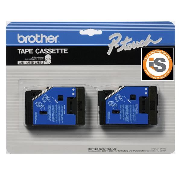 Brother+9mm+%283%2F8%26quot%3B%29+Black+on+Clear+Matte+Laminated+Tape+%287.7m%2F25%26apos%3B%29+%282%2FPkg%29+For+use+in+TC+P-Touch%3A+6%2F8%2F10%2F12%2F12N%2F15%2F20%2F25%2F150%2F170