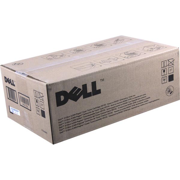 Dell+3130CN+High+Yield+Cyan+Toner+Cartridge+%28OEM%23+330-1199%29+%289000+Yield%29