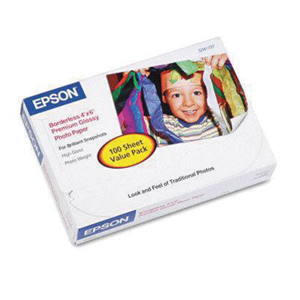 Epson+Premium+Photo+Paper+Glossy+Borderless+%284%26quot%3B+x+6%26quot%3B%29+%28100+Sheets%2FPkg%29