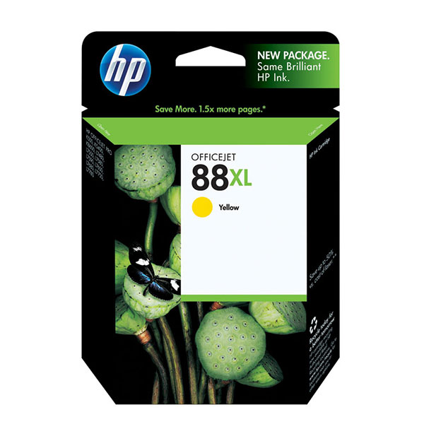 HP+88XL+%28C9393AN%29+High+Yield+Yellow+Original+Ink+Cartridge+%281540+Yield%29