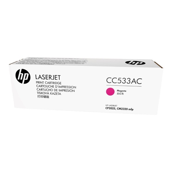 HP+304A+%28CC533AC%29+Color+LaserJet+CM2320+MFP+CP2025+Magenta+Original+LaserJet+Contract+Toner+Cartridge+%282800+Yield%29