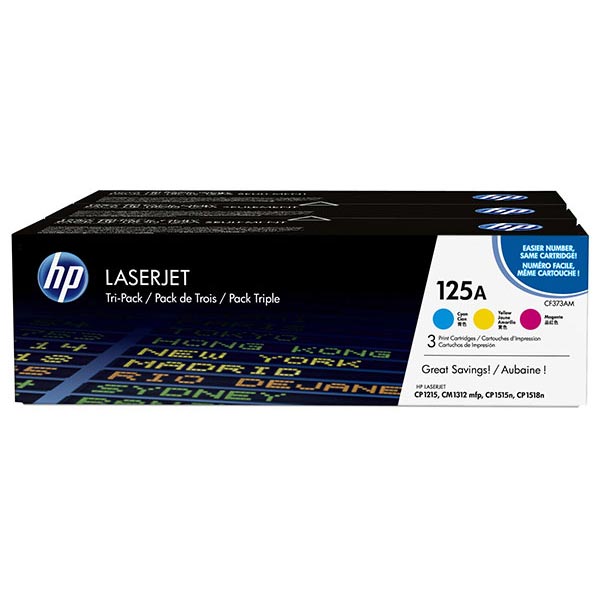 HP+125A+%28CE259A%29+Color+LaserJet+CM1312+MFP+CP1215+CP1515+CP1518+3-Pack+Cyan+Magenta+Yellow+Original+LaserJet+Toner+Cartridges+%283+x+1400+Yield%29