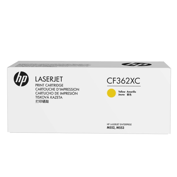 HP+508X+%28CF362XC%29+Color+LaserJet+E55040+M552+M553+%28Flow%29+MFP+M577+High+Yield+Yellow+Original+LaserJet+Contract+Toner+Cartridge+%289500+Yield%29