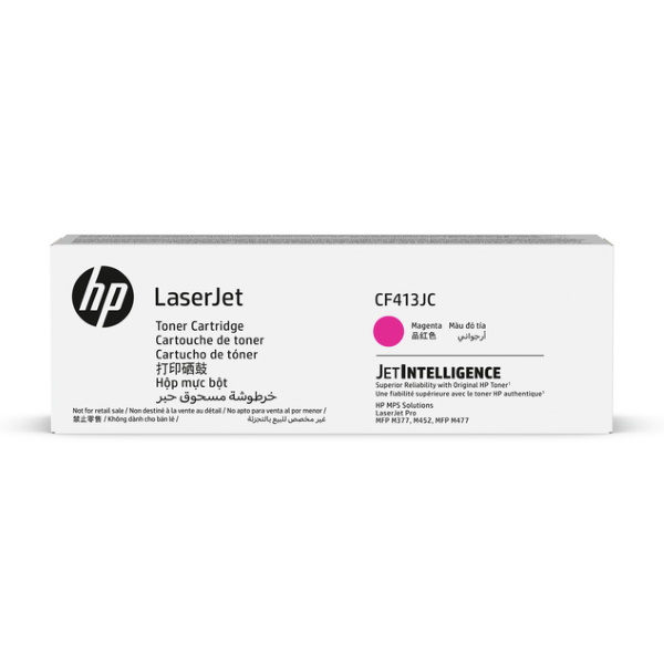 HP+%28CF413JC%29+Color+LaserJet+Pro+M377+M452+MFP+M477+Magenta+Original+LaserJet+Contract+Toner+Cartridge+%286000+Yield%29