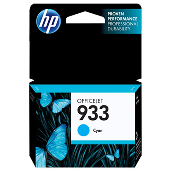 HP+933+%28CN058AN%29+Cyan+Original+Ink+Cartridge+%28330+Yield%29