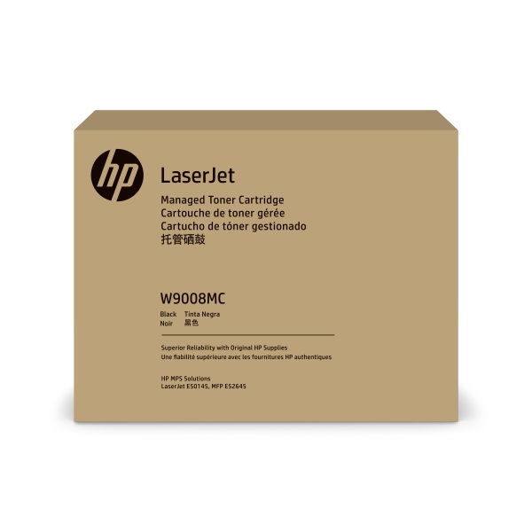 HP+%28W9008MC%29+LaserJet+Managed+MFP+E50145E52645+Black+Managed+Original+LaserJet+Toner+Cartridge+%2823000+Yield%29