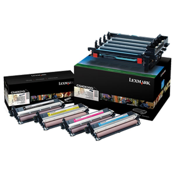 Lexmark+C540C543C544C546X543X544X546X548+Black+and+Color+Imaging+Kit+%28Includes+Photoconductor+Unit+and+1+Each+Photodeveloper+Unit+for+C%2FM%2FY%2FK%29+%2830000+Yield%29