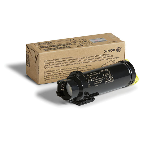 Xerox+Phaser+6510WorkCentre+6515+High+Capacity+Yellow+Toner+Cartridge+%282400+Yield%29