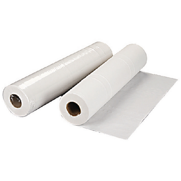2Work 2-Ply Hygiene Roll 500mm x 40m White (Pack of 9) 2W70623