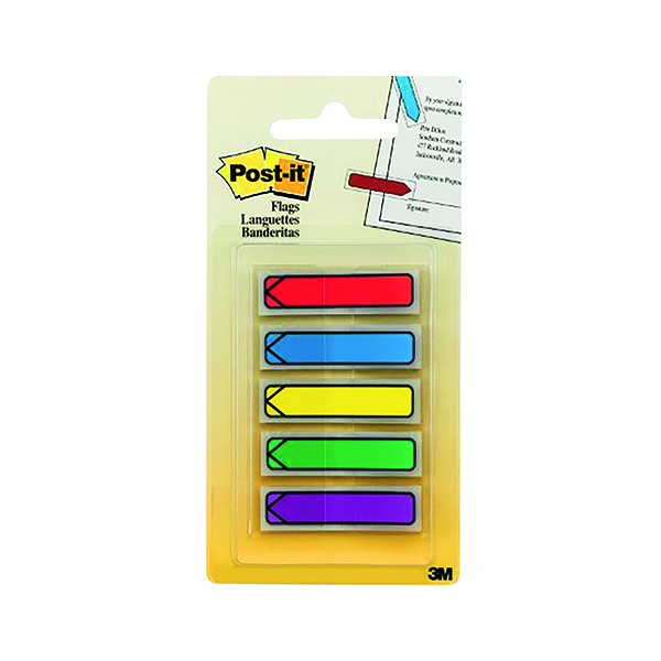 Post-it Index Arrows Portable Assorted (Pack of 100) 684ARR1