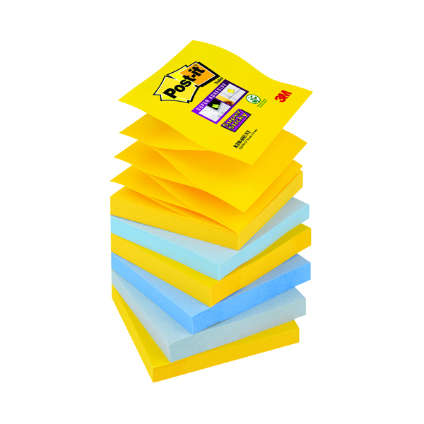 Post-it Super Sticky Z-Notes 76 x 76mm New York (Pack of 6) R330-SS-NY