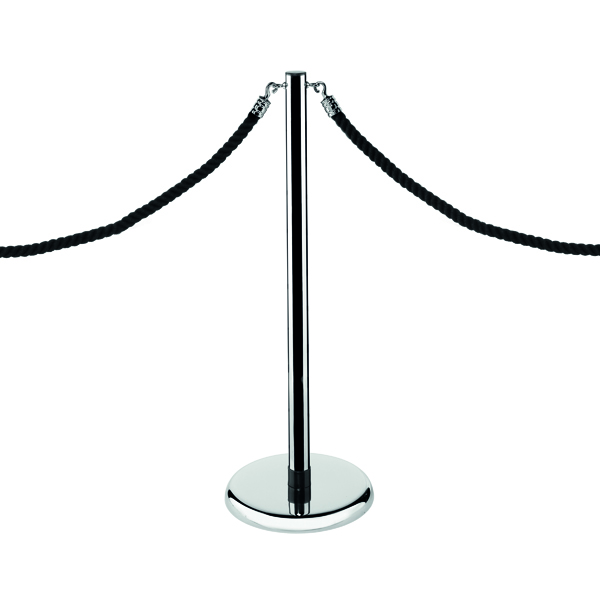 Economy Rope Stand Chrome RS-CL-CH-SET