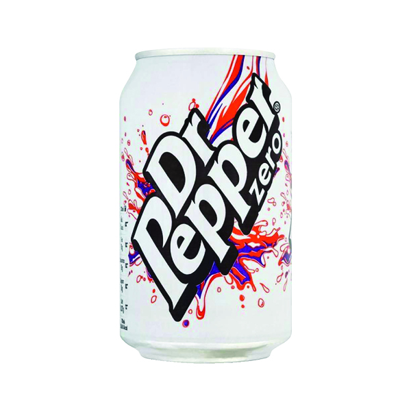 Dr Pepper Zero 330ml Cans (Pack of 24) 0402053