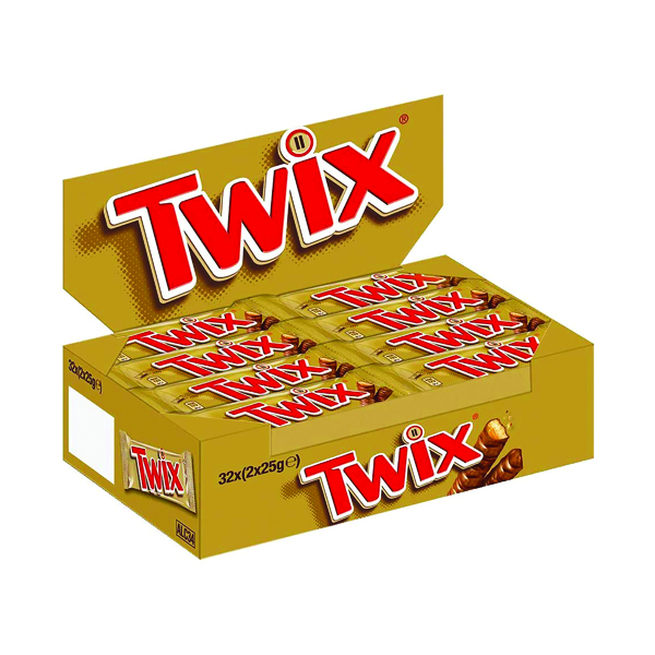 Twix Chocolate Bars (Pack of 32) 100560
