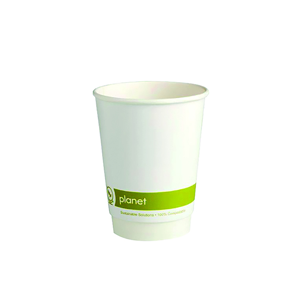 Planet 12oz Double Wall Cups (Pack of 25) HHPLADW12