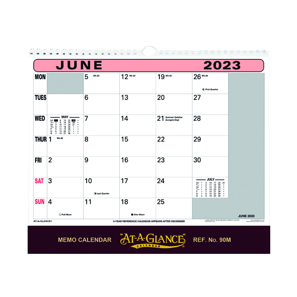 At-A-Glance Wall Calendar 2023 90M23