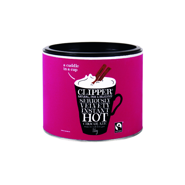 Clipper Organic Fairtrade Hot Chocolate 1kg A06793