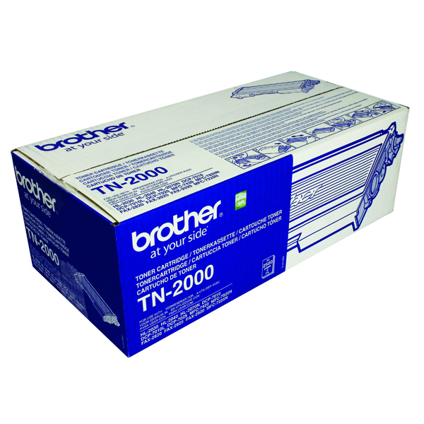 Brother HL-2030 Black Laser Toner Cartridge FAX2920 TN2000