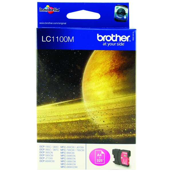Brother LC1100M Magenta Inkjet Cartridge