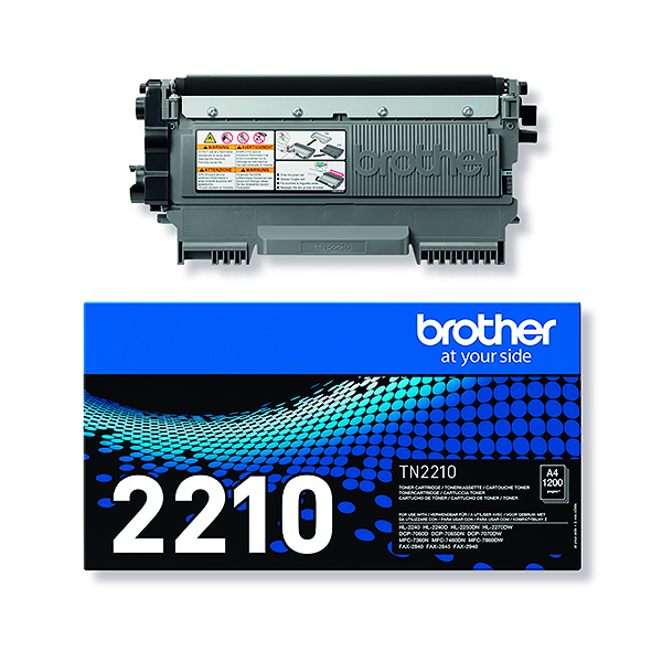 Brother TN-2210 FAX-2940 Laser Black Toner Cartridge TN2210