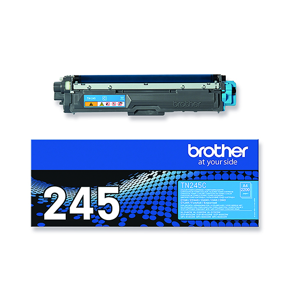 Brother TN-245C Cyan Toner Cartridge High Capacity TN245C