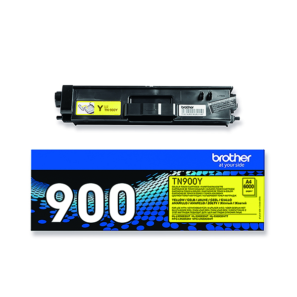 Brother TN-900 Yellow Super Toner Cartridge High Capacity TN900Y