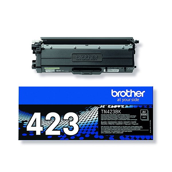 Brother TN423BK Black High Yield Toner Cartridge TN423BK