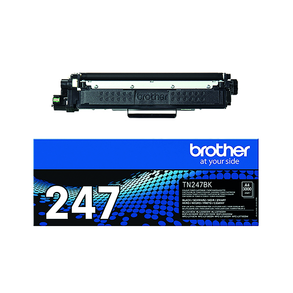 Brother TN-247BK High Yield Black Toner Cartridge TN247BK
