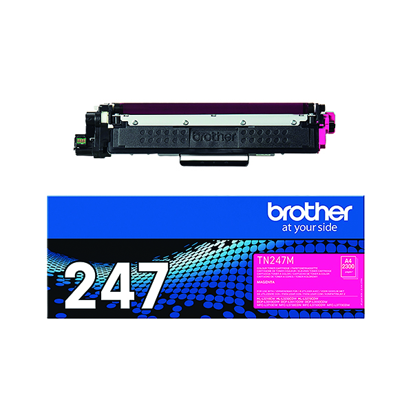 Brother TN-247M High Yield Magenta Toner Cartridge TN247M