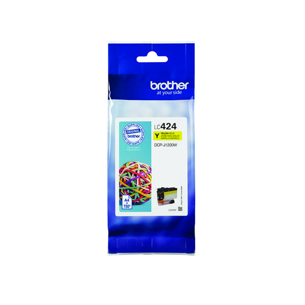 Brother Yellow Ink Cartridge LC424Y