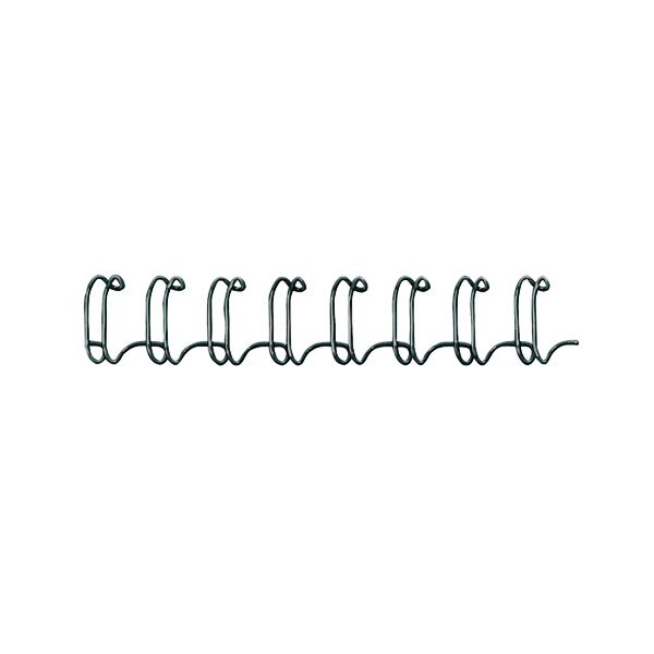 Fellowes Wire Binding Element 6mm Black (Pack of 100) 53218