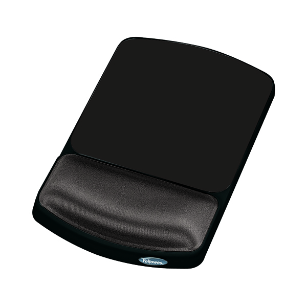 Fellowes Premium Gel Adjustable Mouse Pad Black 9374001
