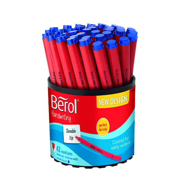 Berol Handwriting Pen Blue (Pack of 42) 2066665
