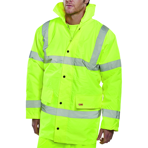 Constructor Jacket Saturn Yellow Large (Class 3 visibility and class 3 water penetration) CTJENGSYL