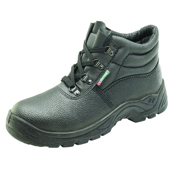 4 D-Ring Mid Sole Safety Boot Black Size 8 CDDCMSBL08