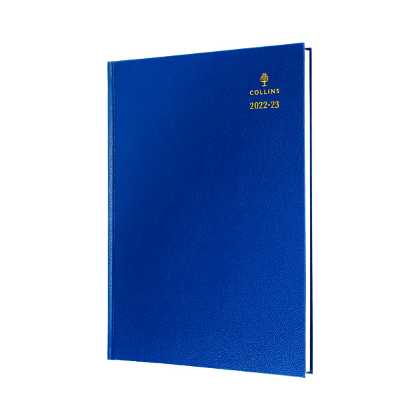 Collins Academic Diary Day Per Page A5 Blue 2022-2023 52MBLU