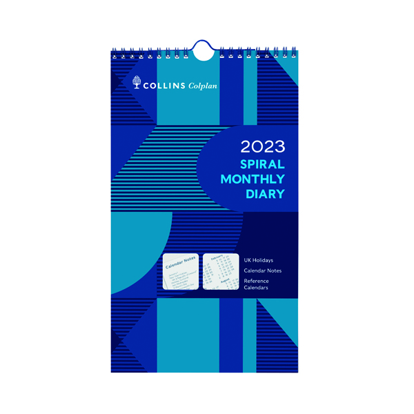 Collins Spiral Monthly Diary 2023 64