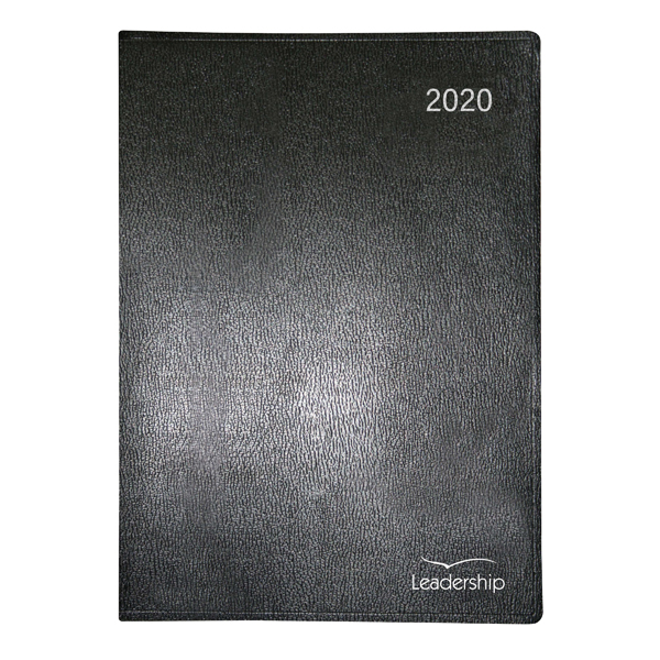 Collins Leadership Diary A4 Week to View Appointment 2020 Black CP6740