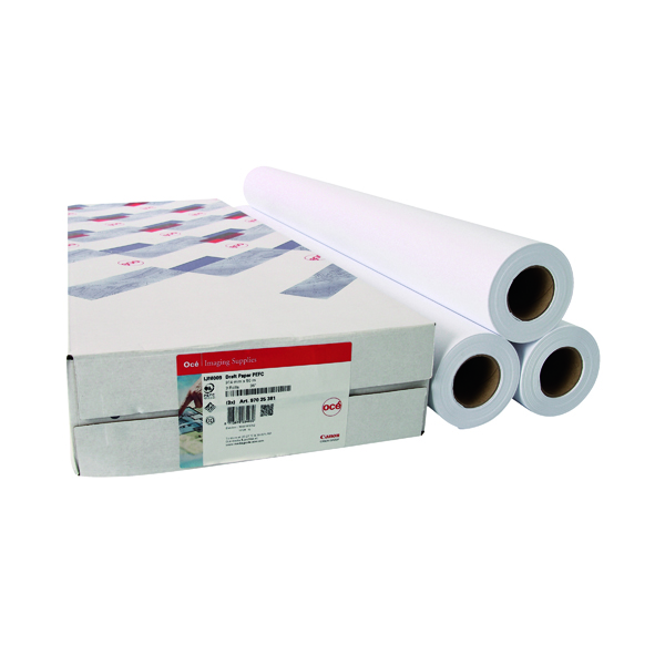 Canon Uncoated Draft Inkjet Paper 914mm x 91m 97025851