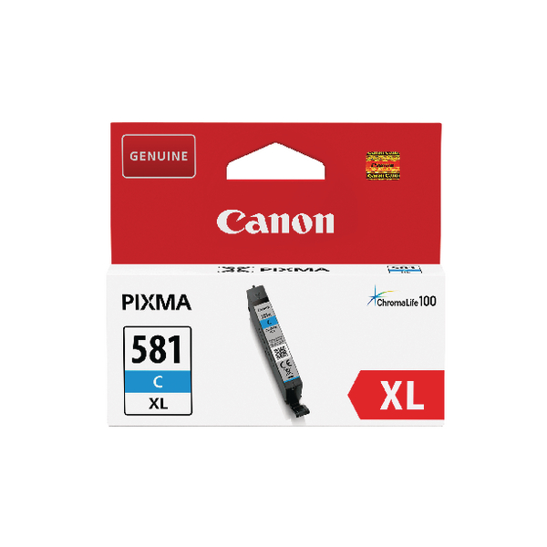Canon CLI-581Xl Cyan Ink Cartridge 2049C001
