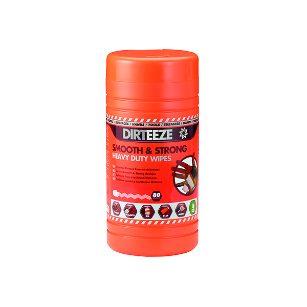 Dirteeze+Smooth+and+Strong+Heavy+Duty+Wipes+80+Sheet+Tub+DGCL