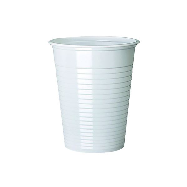 MyCafe Plastic Cups White 7oz (Pack of 1000) DVPPWHCU01000V