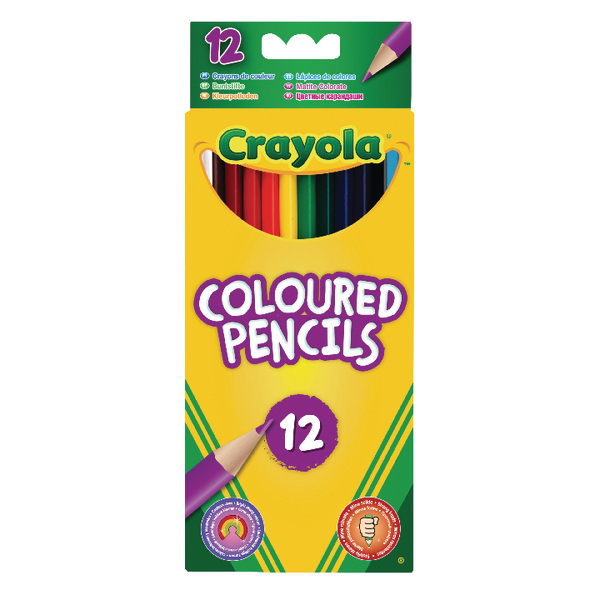 Crayola Assorted Pencil Coloured Pencils (Pack of 144) 3.3612