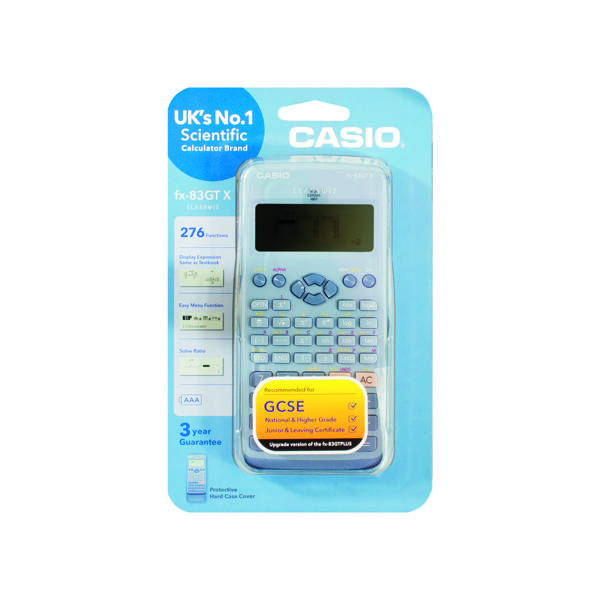 Casio Scientific Calculator FX-83GTXBLUE
