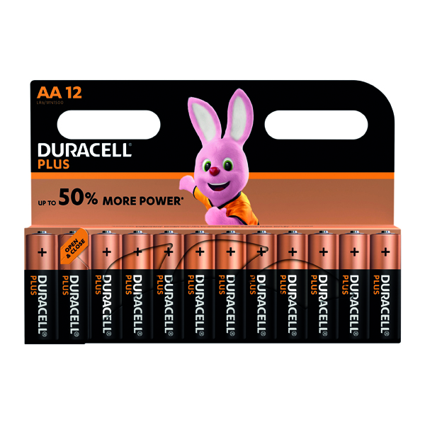 Duracell Plus AA Battery (Pack of 12) 81275378